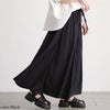 大きいサイズ レディース ドレープフレアパンツ ブラック