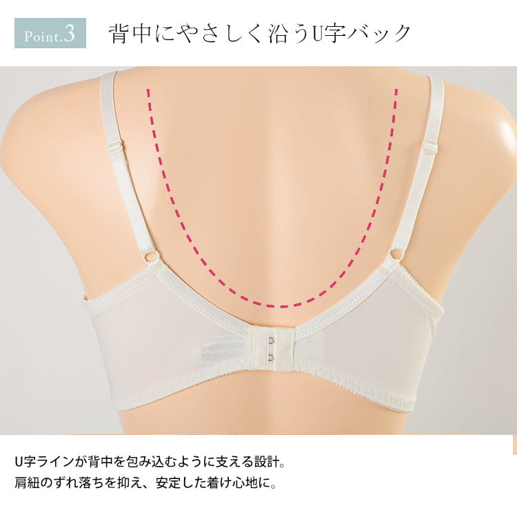 大きいサイズ レディース Wパッドノンワイヤーレースブラ＆ショーツ2点セット