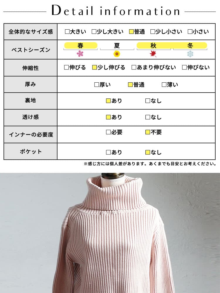 大きいサイズ レディース タートルニット＆フラワーシフォンティアードスカートセット