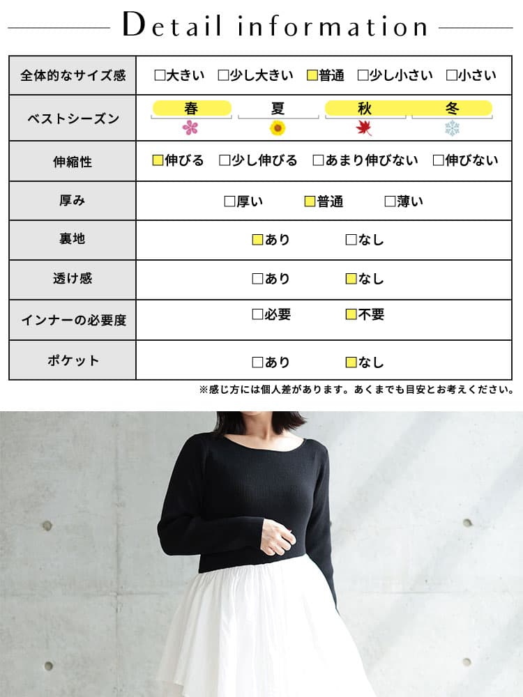 大きいサイズ レディース バイカラードッキングニットワンピース