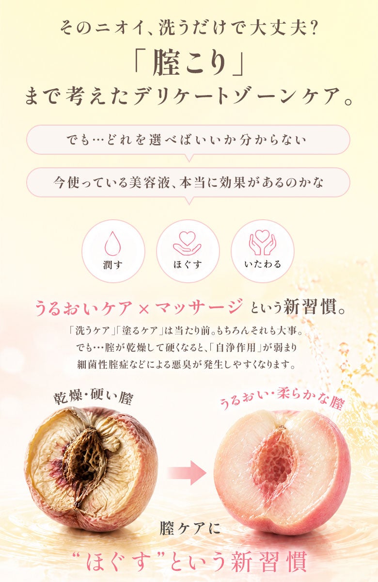 大きいサイズ レディース Riswan デリケートゾーン保湿美容液