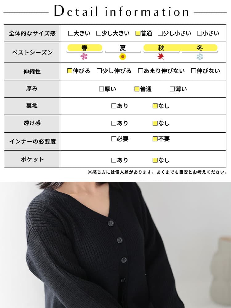 大きいサイズ レディース ペプラムシルエットVネックカーディガン