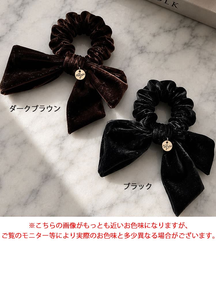 大きいサイズ レディース リボンシュシュ
